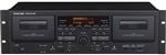 TASCAM 202 MK VII Double Cassette Recorder Deck With USB Port Front View